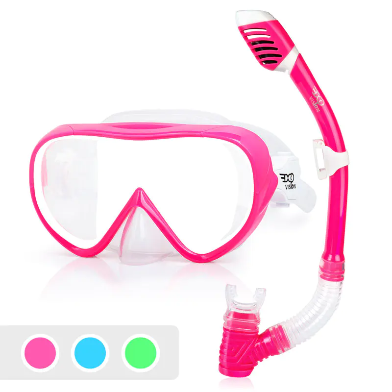 Snorkeling Set With Diving Fins For Kids